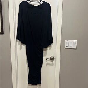 Versace Black Long Sleeve Dress